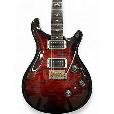 Used 2023 PRS Custom 24 Piezo Trans Red Solid Body Electric Guitar