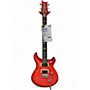 Used 2023 PRS S2 Custom 24 Trans Red Solid Body Electric Guitar Trans Red
