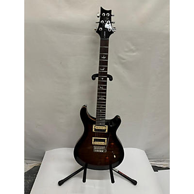 PRS Used 2023 PRS SE Custom 24 Black Gold Burst Solid Body Electric Guitar