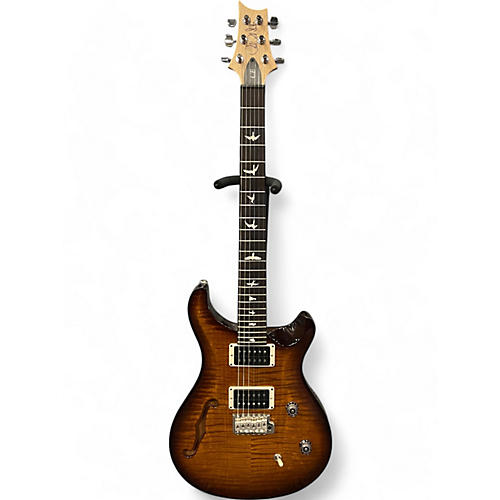 Used 2023 PRS ce24 semi hollow dark cherry sunburst Hollow Body Electric Guitar dark cherry sunburst