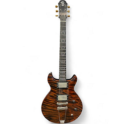 Used 2023 Patrick James Eggle 2023 Macon Carved Top Redwood Brown Solid Body Electric Guitar