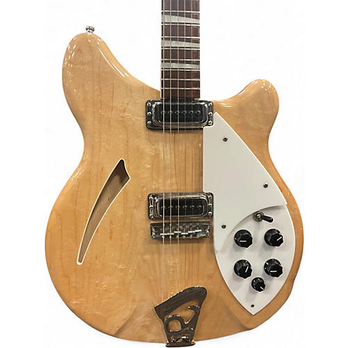 Used 2023 Rickenbacker 360 Natural Hollow Body Electric Guitar Natural
