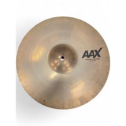 Used 2023 SABIAN 17in AAX X-PLOSION BRILLIANT FAST CRASH Cymbal 37