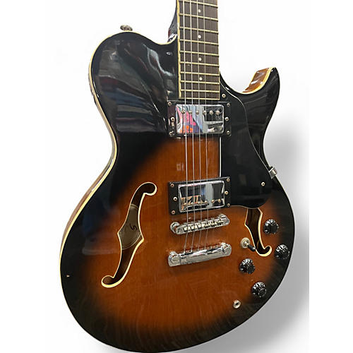 Used 2023 Samick RL2 3 Color Sunburst Hollow Body Electric Guitar 3 Color Sunburst