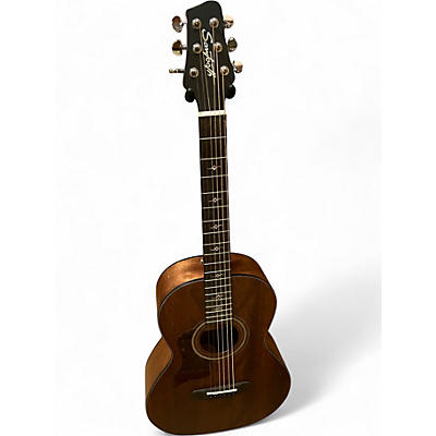 Used 2023 Sawtooth ST-MH-AEP-LH Mahogany Acoustic Guitar