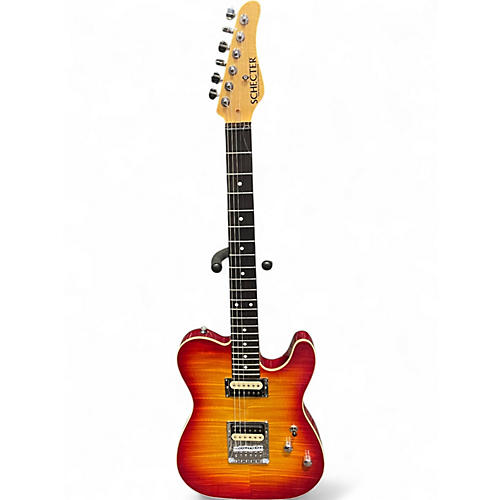 Used 2023 Schecter Custom Shop PT Ace Burst Solid Body Electric Guitar Ace Burst