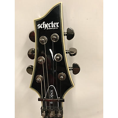 Schecter Guitar Research Used 2023 Schecter Guitar Research Blackjack C1 FR-s Black Solid Body Electric Guitar