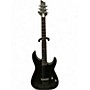 Used 2023 Schecter Guitar Research C1 Platinum Trans Black Solid Body Electric Guitar Trans Black