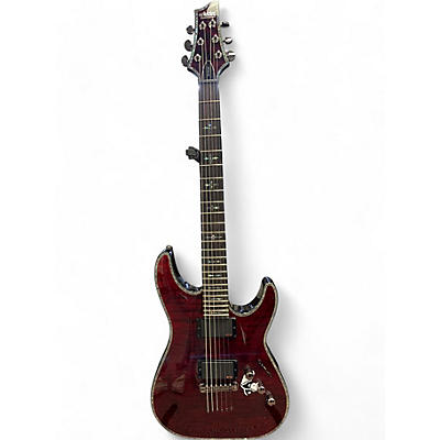 Schecter Guitar Research Used 2023 Schecter Guitar Research Hellraiser C1 Black Cherry Solid Body Electric Guitar