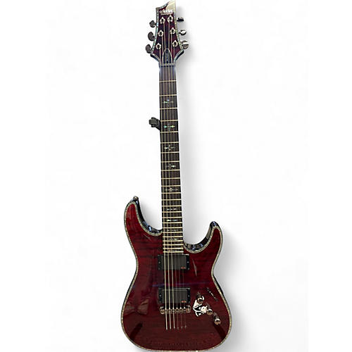 Schecter Guitar Research Used 2023 Schecter Guitar Research Hellraiser C1 Black Cherry Solid Body Electric Guitar Black Cherry