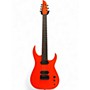 Used 2023 Schecter Guitar Research Km7 hybrid custom shop Orange Baritone Guitars Orange