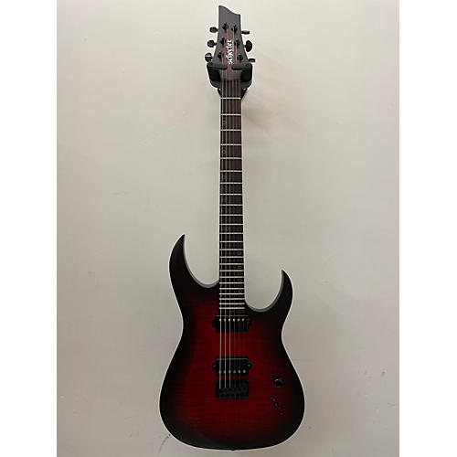 Schecter Guitar Research Used 2023 Schecter Guitar Research SUNSET EXTREME SCARLET BURST Solid Body Electric Guitar SCARLET BURST