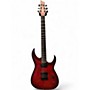 Used 2023 Schecter Guitar Research Sunset-6 Extreme Scarlett Burst Solid Body Electric Guitar Scarlett Burst