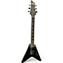 Used 2023 Schecter Guitar Research V1 SLS Elite Evil Twin Satin Black Solid Body Electric Guitar Satin Black