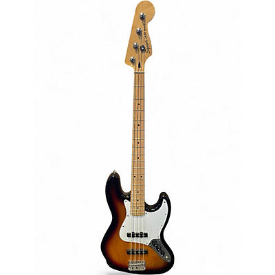 Used 2023 Squier Affinity Jazz Bass 3 Color Sunburst Electric Bass Guitar