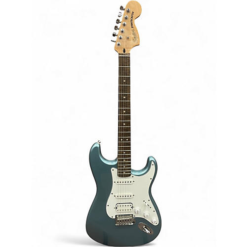 Used 2023 Squier Affinity Stratocaster Ice Blue Metallic Solid Body Electric Guitar Ice Blue Metallic