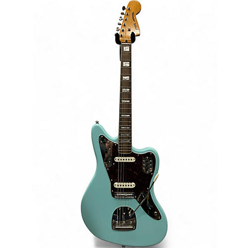 Used 2023 Squier CLASSIC VIBE JAGUAR Daphne Blue Solid Body Electric Guitar Daphne Blue