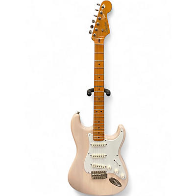 Used 2023 Squier Classic Vibe 1950S Stratocaster Blonde Solid Body Electric Guitar