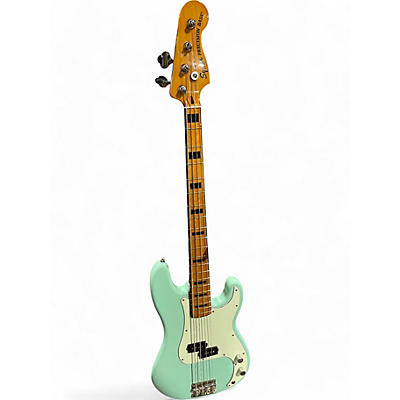 Used 2023 Squier Classic Vibe 1970S Precision Bass Seafoam Green Electric Bass Guitar