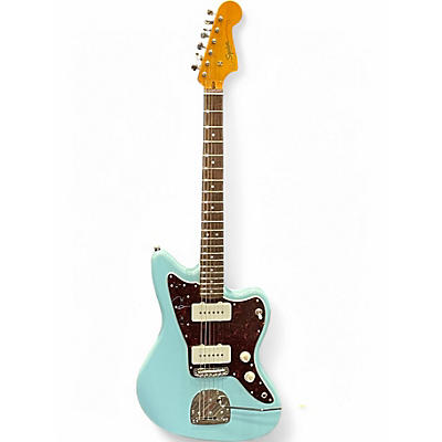 Used 2023 Squier Classic Vibe 60s Jazzmaster Daphne Blue Solid Body Electric Guitar