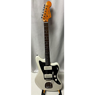 Used 2023 Squier Classic Vibe 60s Jazzmaster Olympic White Solid Body Electric Guitar