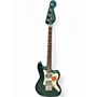 Used 2023 Squier Paranormal Rascal HH Sherwood Green Electric Bass Guitar Sherwood Green