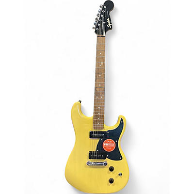 Used 2023 Squier Paranormal Stratosonic Vintage Blonde Solid Body Electric Guitar