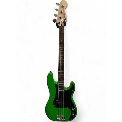 Squier Used 2023 Squier Precision Bass Green Electric Bass Guitar