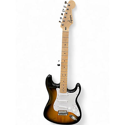 Used 2023 Squier Sonic Stratocaster 2 Color Sunburst Solid Body Electric Guitar