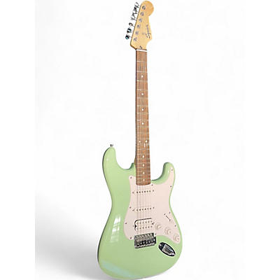 Used 2023 Squier Sonic Stratocaster HSS Surf Green Solid Body Electric Guitar