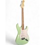 Used 2023 Squier Sonic Stratocaster HSS Surf Green Solid Body Electric Guitar Surf Green