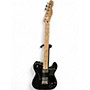Used 2023 Squier Telecaster Custom Black Solid Body Electric Guitar Black