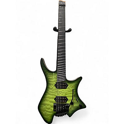 Used 2023 Strandberg Boden Prog NX 6 Green Solid Body Electric Guitar