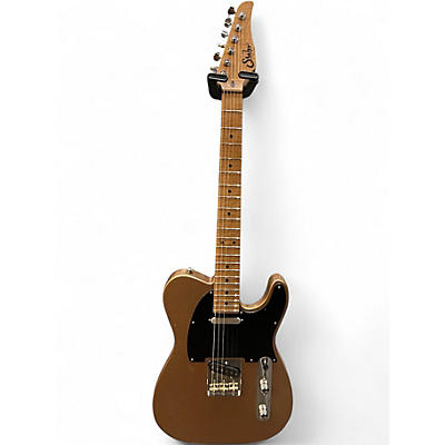 Used 2023 Suhr Custom Classic T Antique Firemist Gold Solid Body Electric Guitar