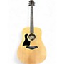 Used 2023 Taylor 110E Left Handed Natural Acoustic Electric Guitar Natural