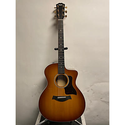 Taylor Used 2023 Taylor 214CE Deluxe ZIRICOTE SPC Sunburst Acoustic Electric Guitar