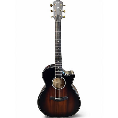 Used 2023 Taylor 324CE Builder's Edition Kona Burst Acoustic Electric Guitar