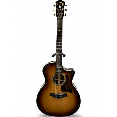 Used 2023 Taylor 414CE V-Class SHADED EDGE BURST Acoustic Electric Guitar