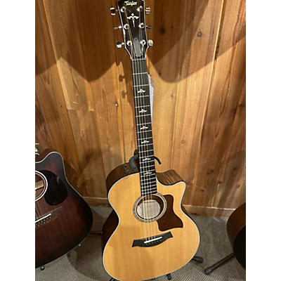 Taylor Used 2023 Taylor 614CE V-Class Natural Acoustic Guitar