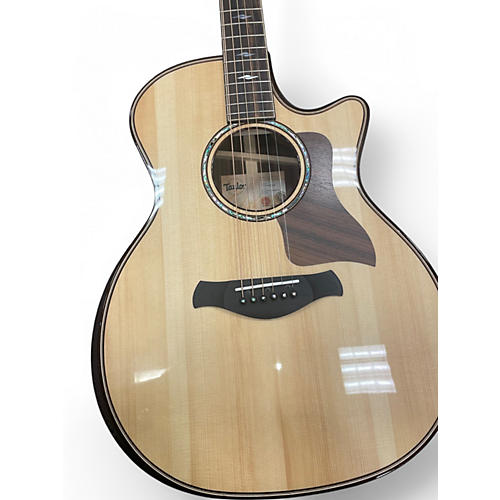 Used 2023 Taylor 814CE Builder's Edition Natural Acoustic Electric Guitar Natural