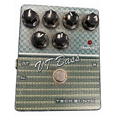 Used 2023 Tech 21 CSVTB.2 Sansamp Character Series VT Bass Bass Effect Pedal
