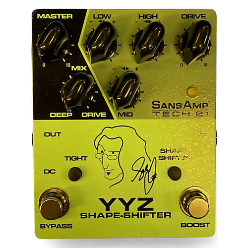 Tech 21 Used 2023 Tech 21 SANSAMP YYZ SHAPE-SHIFTER Bass Effect Pedal