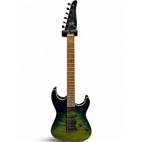 Used 2023 Tom Anderson Drop Top Gamma Green Wakesurf W/Green Doghair Swamp Ash Back Solid Body Electric Guitar Gamma Green Wakesurf W/Green Doghair Swamp Ash Back
