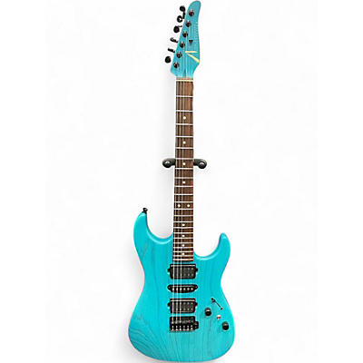 Used 2023 Tom Anderson PRO AM COTTON CANDY BLUE Solid Body Electric Guitar