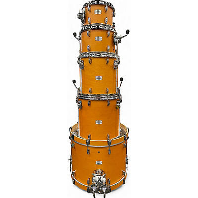 Used 2023 Yamaha 5 Piece Tour Custom Caramel Satin Drum Kit