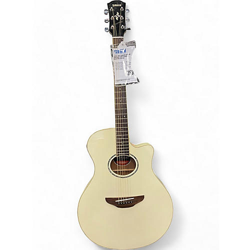 Yamaha Used 2023 Yamaha APX600 Antique Ivory Acoustic Electric Guitar Antique Ivory