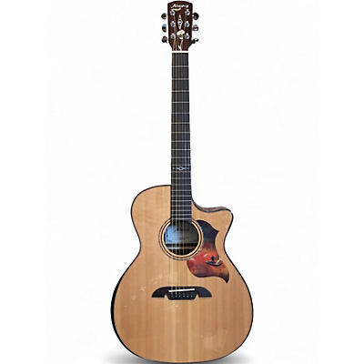 Used 2024 Alvarez AEG70CE Armrest Natural Acoustic Electric Guitar