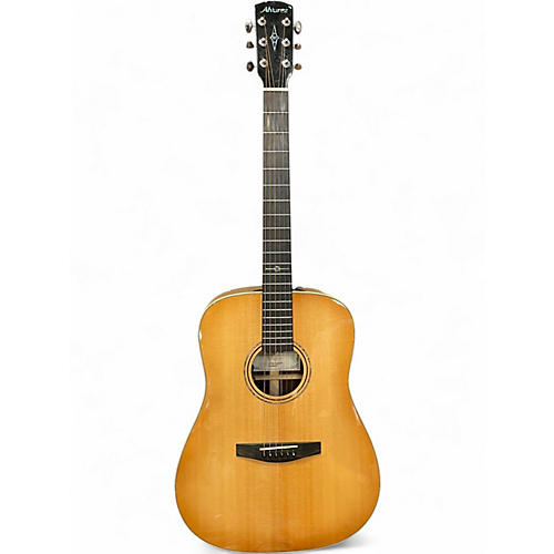 Used 2024 Alvarez LD70e Natural Acoustic Electric Guitar Natural