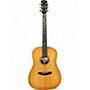Used 2024 Alvarez LD70e Natural Acoustic Electric Guitar Natural