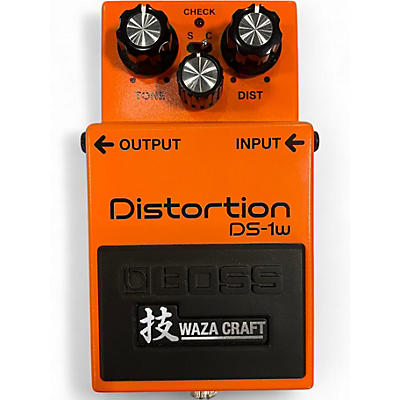 Used 2024 BOSS DS1 W Distortion Effect Pedal